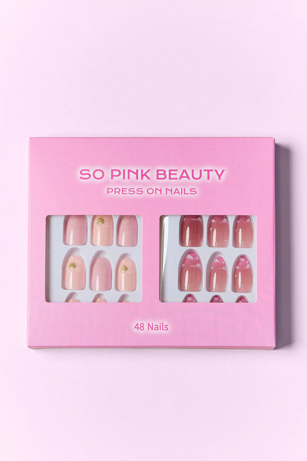 SO PINK BEAUTY Press on Nails 2 Packs