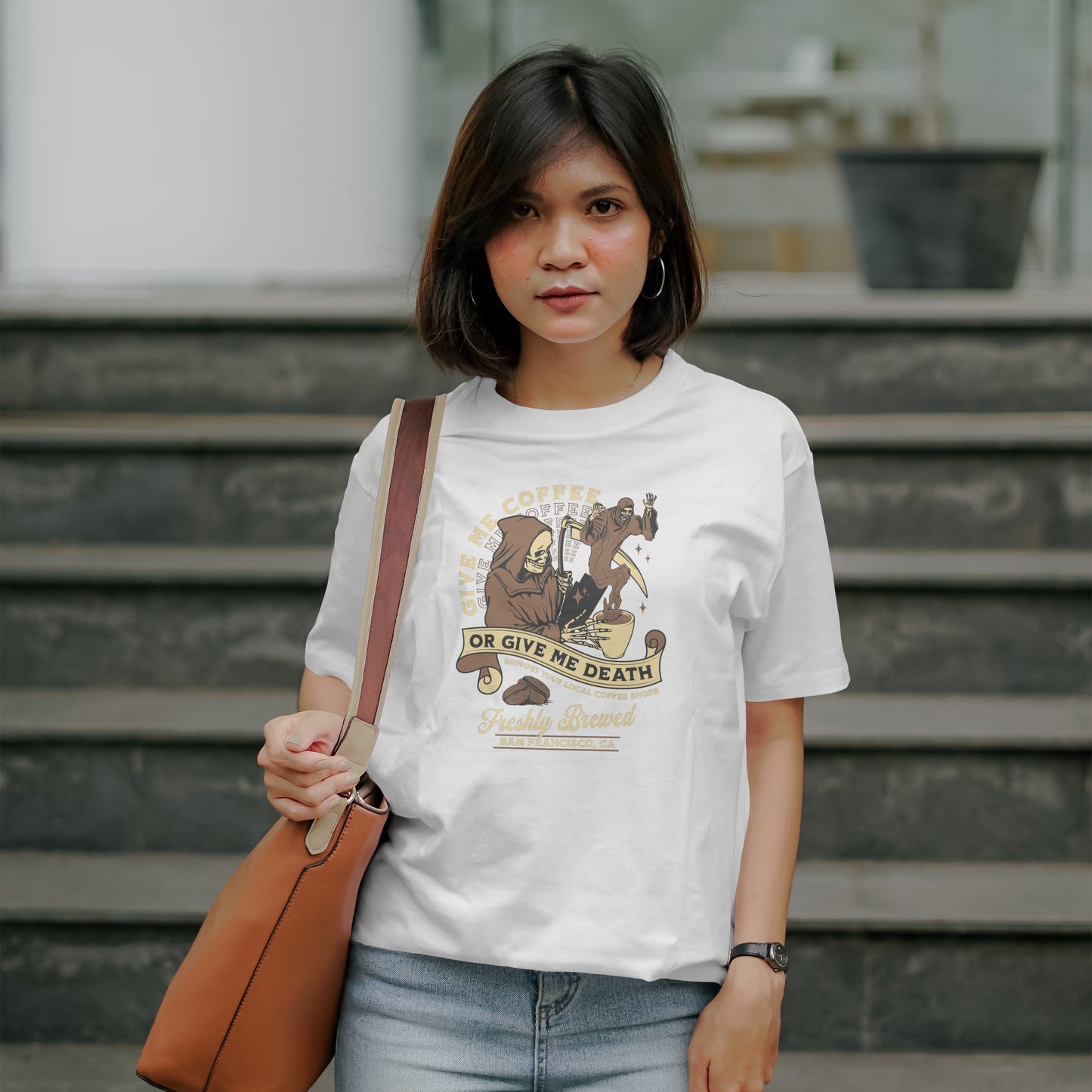 Coffee or Death T-shirt