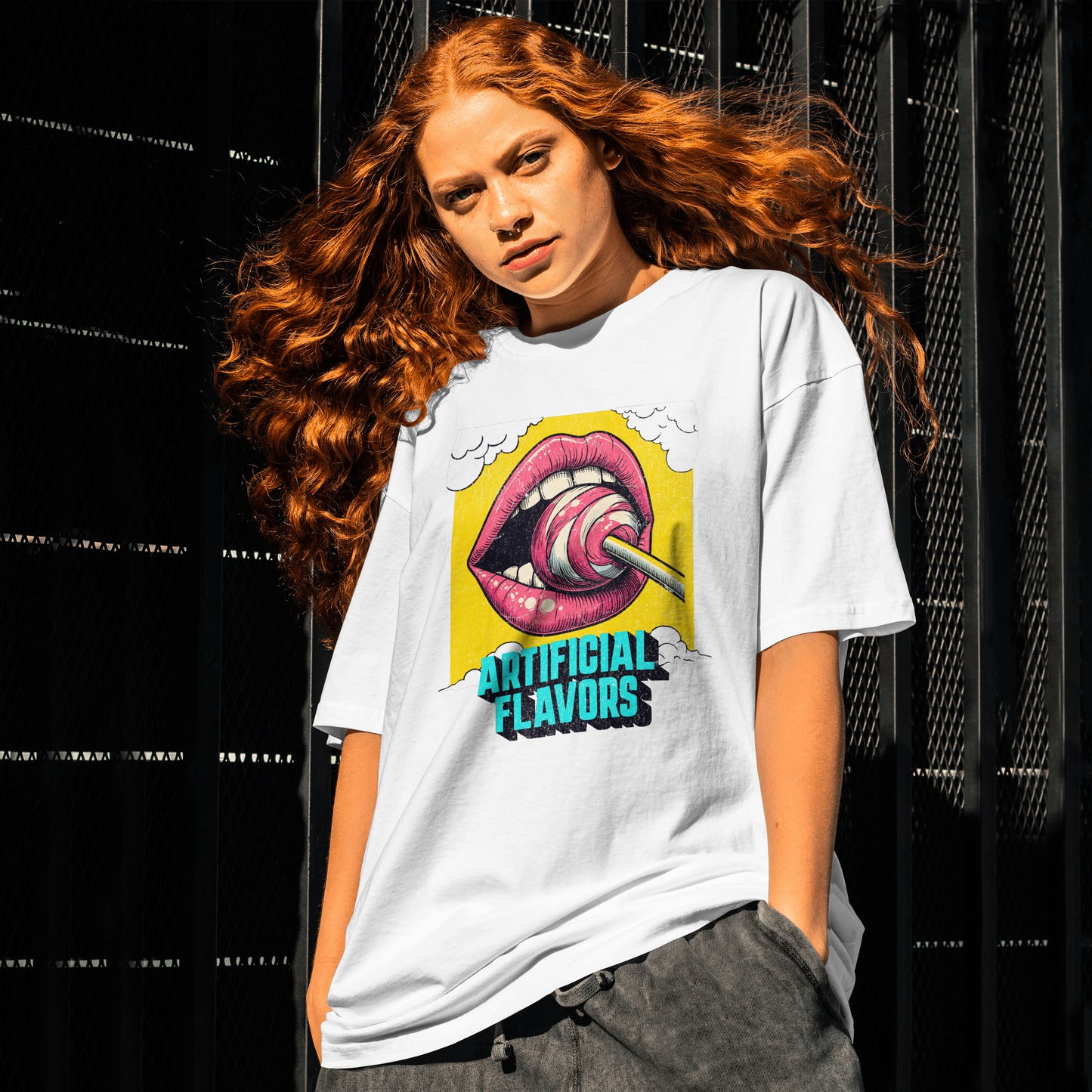 Artificial Flavors lollipop Tee