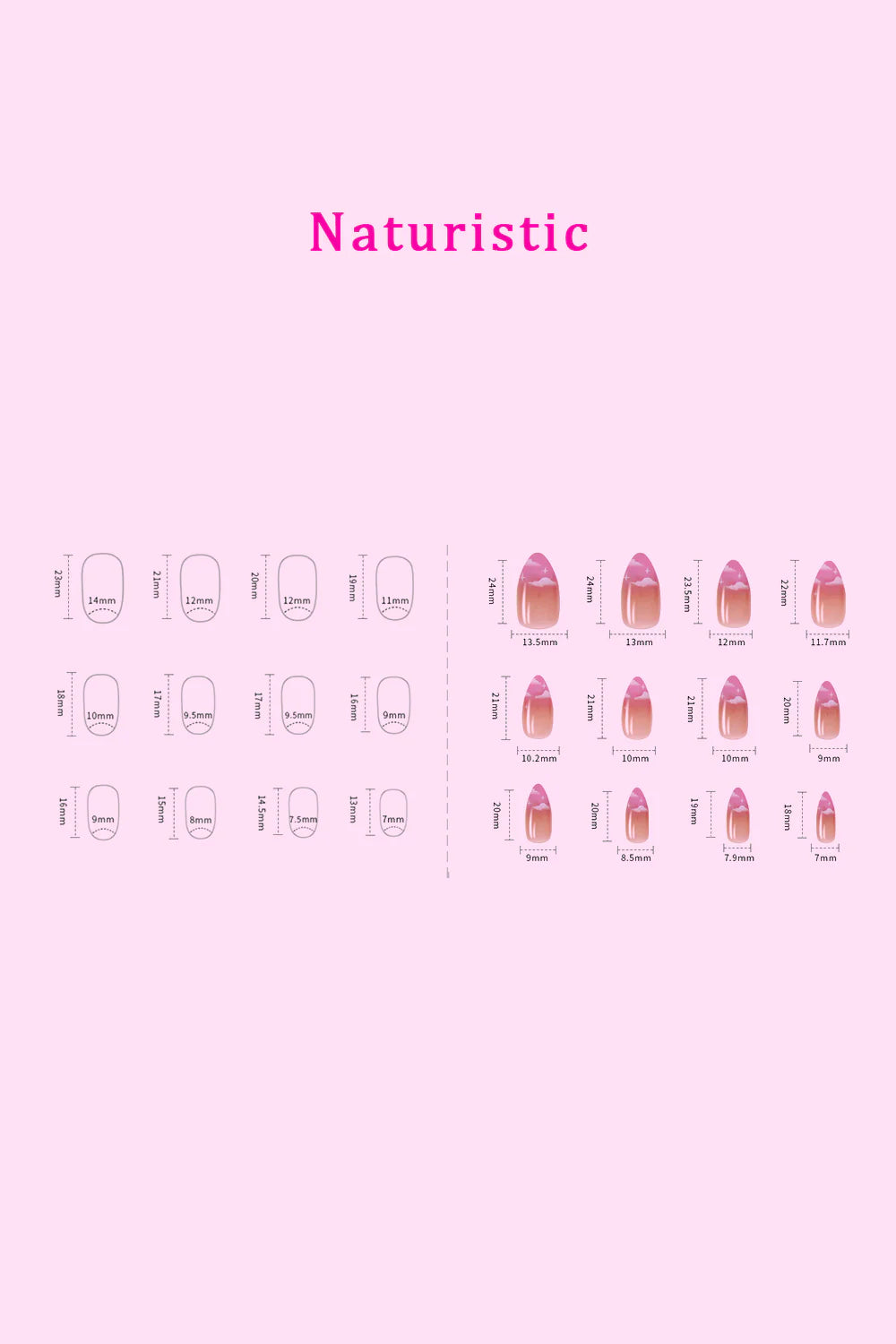 SO PINK BEAUTY Press on Nails 2 Packs