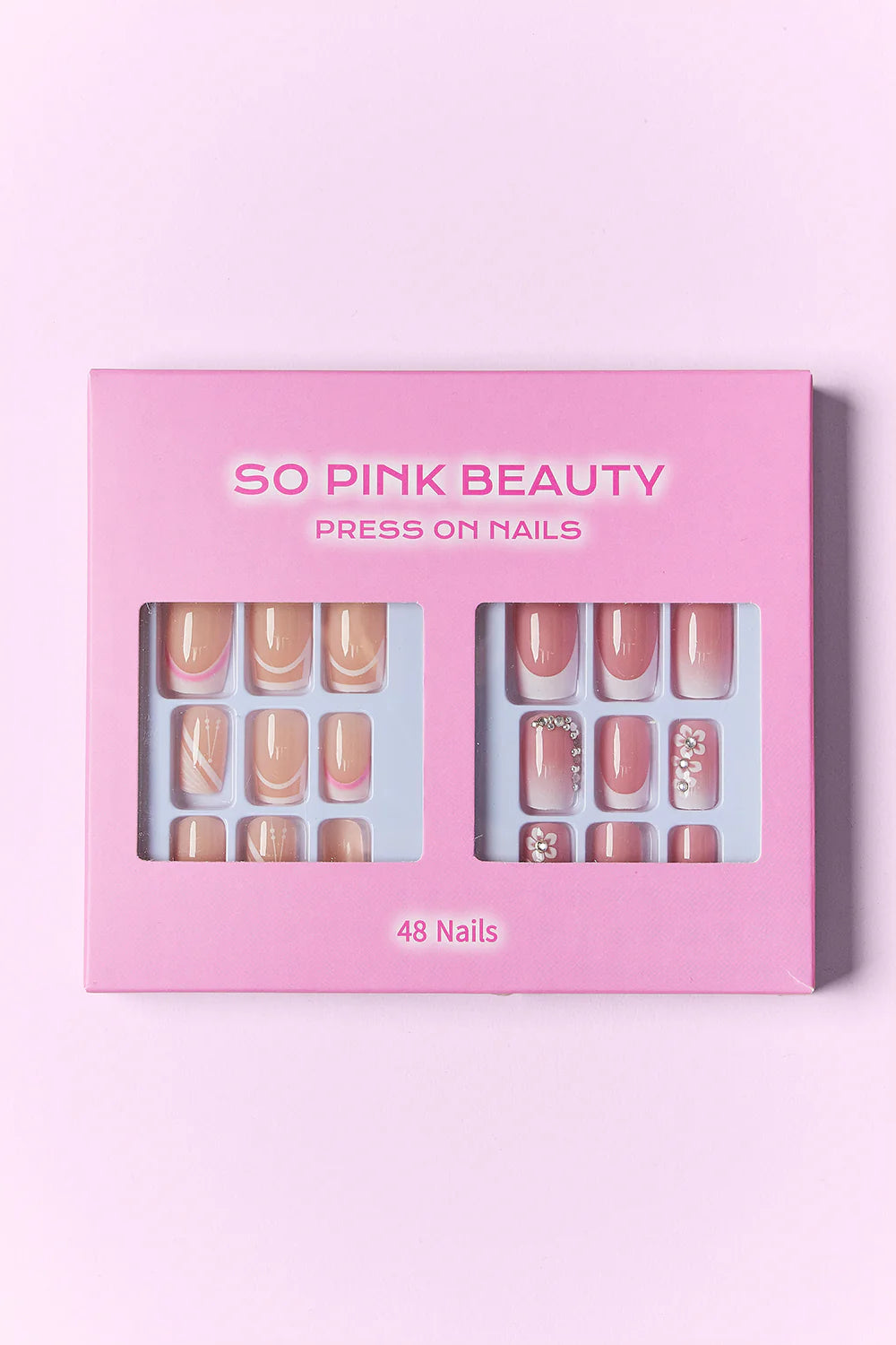 SO PINK BEAUTY Press on Nails 2 Packs