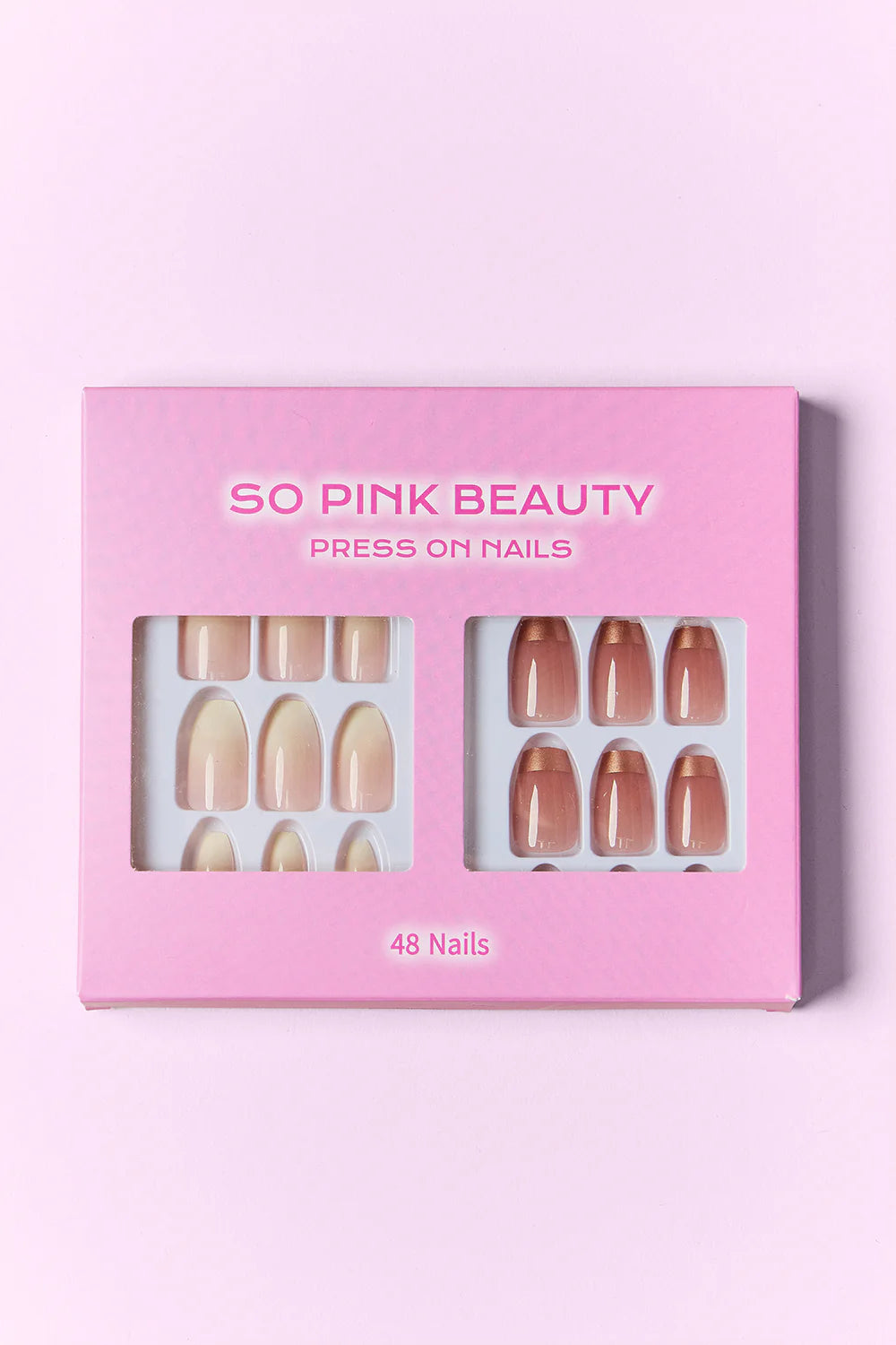 SO PINK BEAUTY Press on Nails 2 Packs